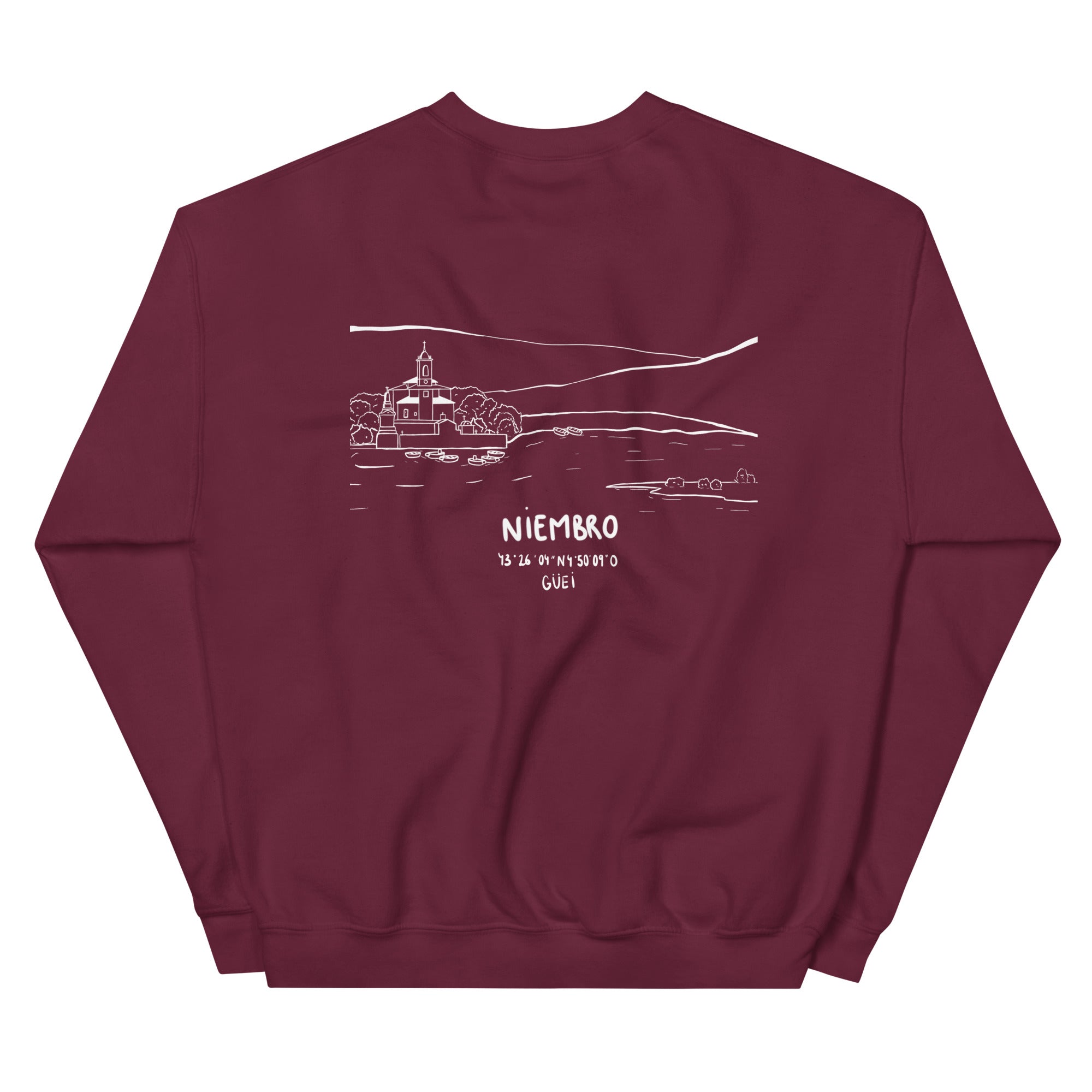 Sudadera Niembro sin capucha - Güei